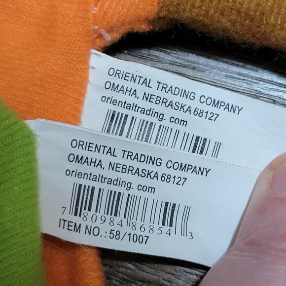 Set of 2 Oriental Trading Company Hand Puppets: Boy & Girl - Picture 3 of 4